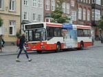 Wg.707 vom Typ MB O405N der KVG auf der Linie 5003 zum Zob / Bahnhof verlsst Am Sande.