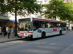 Wg.6538 vom Typ MB O405N Schnellbus der HHA macht Werbung fr Citroen Krll auf der Linie 37 zum Schenefelder Platz verlsst Hbf/Mnckebergstrae.