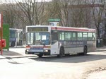 Wg.6580 der HHA mit VWA Werbung und seinen legenderen Motorsound beim verlassen der Hst. Sorenkoppel. Leider steht das Ende des Wagens kurz bevor.