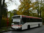 Zum Vekehrhistorischen Tag 2010 am letzten Sonntag wurde auch der neue Oldtimer 6502 vom Typ MB O405N1 eingesetzt. Die Busse fuhren von U.Ohlstedt wo die Historische U.Bahn fuhr, ber Wohldorf wo das Kleinbahn Museum ist nach S.Poppenmbttel wo die Historische S.Bahn wartete. Hier macht sich 6502 von der Hst.Wohldorf nach Ohlstedt.